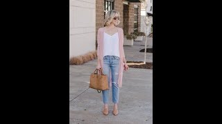 Trendy and Classy Cardigan Outfits for Spring 2019 [upl. by Ajnos]