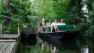 Krabat Schleuse in Burg Spreewald [upl. by Ecirbaf]