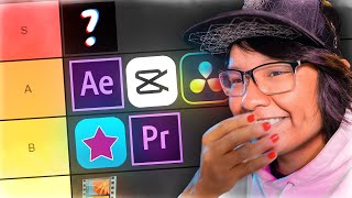 Ranking EVERY Editing Software Tier List [upl. by Bazluke480]