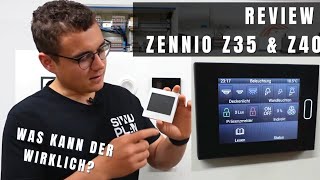 KNX Taster Zennio Z35  Z40 im Test Zennio Taster besser als MDT Glastaster Review  Smarthome [upl. by Eniak]