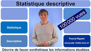 La Statistique Descriptive questce que cest [upl. by Enala]