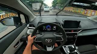 POV TOYOTA VELOZ V 2023 TEST DRIVE QUEZON CITY PHILIPPINES [upl. by Aihpled]