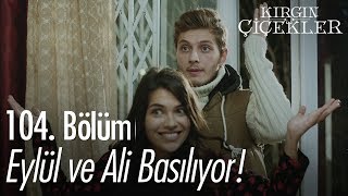 Eylül ve Ali basılıyor  Kırgın Çiçekler 104 Bölüm [upl. by Burner615]