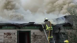 Manderson Wyoming House Fire July 20 2024 [upl. by Stratton]