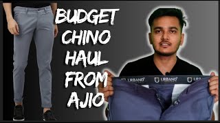 Urbano fashion chinos from AJIO review  Hindi [upl. by Giorgi112]