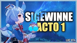 Mentiras piréticas ◈「 Misión legendaria completa de Sigewinne 」• Nereides acto 1 ✦ Genshin impact [upl. by Yvette]