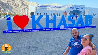 COSA VEDERE a KHASAB in OMAN 🇴🇲in CrocieraVlog2024 [upl. by Debora]