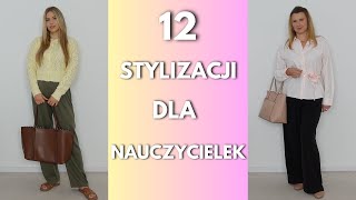 12 STYLIZACJI DLA NAUCZYCIELEK👩‍🏫HAUL RESERVED HampM SINSAY GREENPOINT🤩 [upl. by Alexandria]