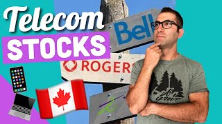 WHICH CANADIAN TELECOM To CHOOSE  Rogers Telus and Bell Stock Analysis [upl. by Wohlen]