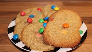 Cookies selber machen  mit SmartiesMampM´s  Kochnoob [upl. by Ullman]