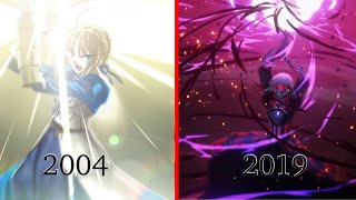 The Evolution of ExcaliburFate 20042020 [upl. by Hadwyn]