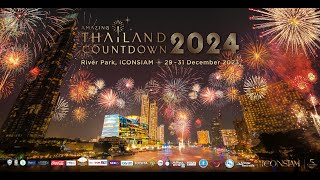 Amazing Thailand Countdown 2024 at ICONSIAM ThisYearCountdownMustBeAtICONSIAM [upl. by Stonwin530]