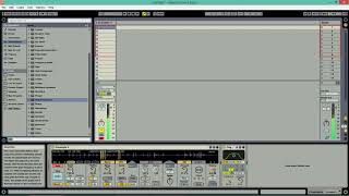 Ableton Granulator Ambient Session Screencast [upl. by Artima]