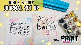 Set Up My Bible Experience Chapter Bible Study Journal  Remove Spine amp Punch Holes  Amazon KDP [upl. by Barnebas]