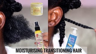 HOW I MOISTURISE MY DRY TRANSITIONING HAIR USING THE LCOLOC METHOD  13 MONTHS POST RELAXER [upl. by Iraj]