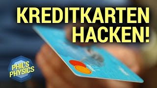 Kreditkarte hacken Magnetstreifen und NFC mit App ausspionieren  Phils Physics [upl. by Dorkus]