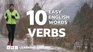 10 Easy English Words Verbs 🚶🏻‍♀️😭🏃🏿😴 [upl. by Kaylee503]