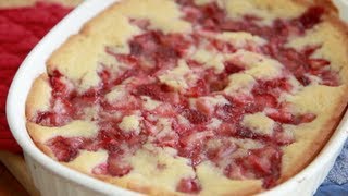 Fresh Strawberry Cobbler Recipe  Quick amp Easy Dessert [upl. by Ahsiet939]