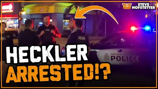 Transphobic Heckler Ruins His Own Life  Steve Hofstetter [upl. by Esidarap924]