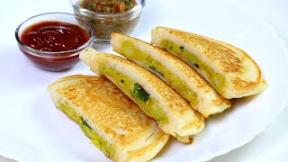 सूजी और आलू का झटपट नाश्ता कम तेल में  Sooji Nasta Recipe  Best Breakfast Recipe  KabitasKitchen [upl. by Nednal395]