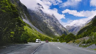 Milford Sound Scenic Drive 4K  Milford Sound to Te Anau [upl. by Long279]