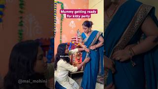 Mummy aur unki kitty party 😂 maimohini kittyparty comedy shorts funny mummycomedy [upl. by Sirron145]