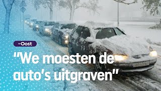 Bevallen én trouwen in de helse sneeuwstorm van 2005  RTV Oost [upl. by Lindsy]