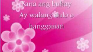 Amy Nobleza  Sana  Mutya Theme Song WLYRICS [upl. by Eldoria]