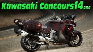 Kawasaki Concours 14 ABS  First Ride [upl. by Fiel736]