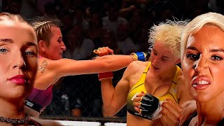 MMA fight Lil Masti vs Linkimaster 2 hot rematch  Aniela Bogusz vs Marta Linkiewicz 2 [upl. by Abeh617]