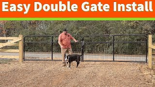 Keep Trespassers Out with Double Gate in 30 Minutes [upl. by Nunci]