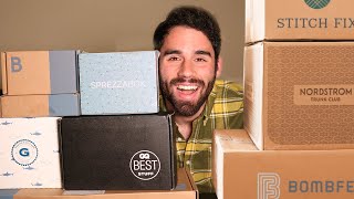 I Bought Every Mens Subscription Box So You Dont Have To [upl. by Assirod]