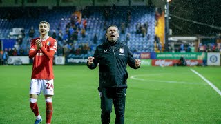 Fulltime scenes at Edgeley Park [upl. by Idnac662]