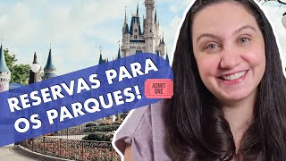 DISNEY PARK PASS COMO AGENDAR A VISITA AOS PARQUES  PASSO A PASSO [upl. by Ahcmis701]