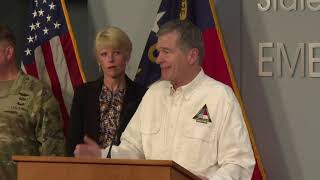 Gov Roy Cooper tells North Carolinians be prepared for a deluge [upl. by Queenie]