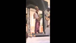 Lovely Laura Klingande Jubelquot Sax Solo at Ocean Beach Ibiza video 2 [upl. by Eilrac599]