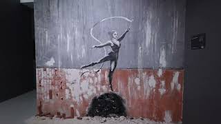 Banksy Museum Opens in New York City [upl. by Adnauqaj]