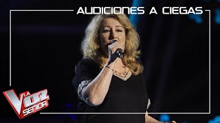 Juana Zamora canta Marinero de luces  Audiciones a ciegas  La Voz Senior Antena 3 2020 [upl. by Leake]