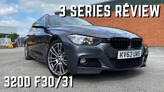 BMW 3 SERIES FULL REVIEW F3031 320D BUYERS GUIDE [upl. by Ilecara671]