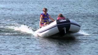 APS Pro 118 Inflatable boat with APS 98HP Outboard Motor [upl. by Ciryl]