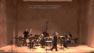 Colin McAllister with San Diego New Music Ensemble  Le Marteau  Pierre Boulez [upl. by Attinahs]