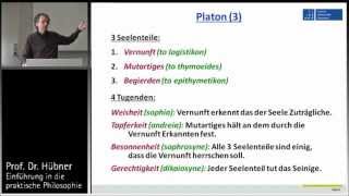 Praktische Philosophie 4a Tugendethik  Platon [upl. by Yrgoerg]