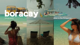 Boracay Philippines • island hopping atv ride stayed at henann palm beach resort  Antoinette [upl. by Pylle]