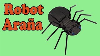 Cómo Hacer Una Araña Robot Muy fácil de hacer [upl. by Pears963]