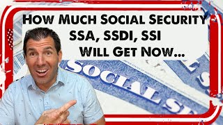 Here’s How Much Social Security SSDI amp SSI Will Get Now in 2024 [upl. by Mariska]