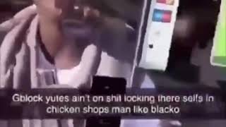 Gblock member Blacko caught lacking in a chicken shop [upl. by Emili616]