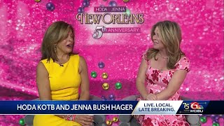 Hoda and Jenna speak on their excitement ahead of New Orleans trip [upl. by Notxam]