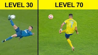 Cristiano Ronaldo Goals Level 1 to Level 100 [upl. by Hoppe355]