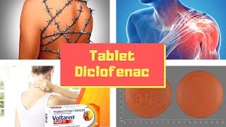 Diclofenac Side Effects and Uses  Diclofenac Tablet 75mg 150mg  Tab Volteren Voveran [upl. by Ennailuj533]