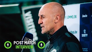 Interview Steve Bould after Lommel SK  RFC Luik 41 [upl. by Liahkim526]